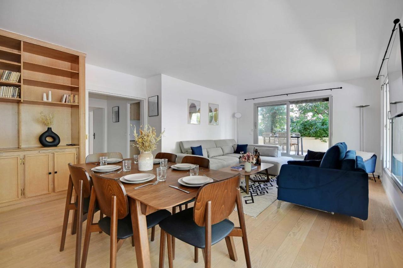 Elegant Apartment - 2Br-6P - Tour Eiffel Paris Exteriör bild
